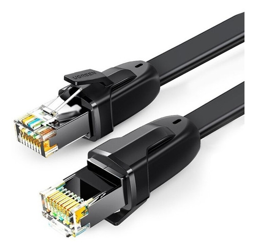 Imagen 1 de 5 de Cable De Red Lan Ethernet Rj45 Cat8 40gbps Ugreen 2m 2 Mts