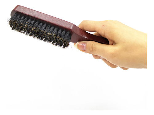Brocha De Afeitar Peine Para Hombre, Con Cerdas Naturales De
