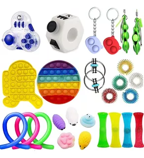 26 Pack Fidget Conjunto De Brinquedos Sensoriais De Alívio D