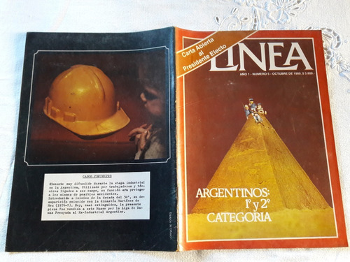 Revista Linea N° 5 Octubre 1980 Menen - Frigerio - Llerena