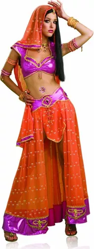 Disfraz de princesa árabe para niños, ropa de Bollywood, traje de fantasía  para baile indio