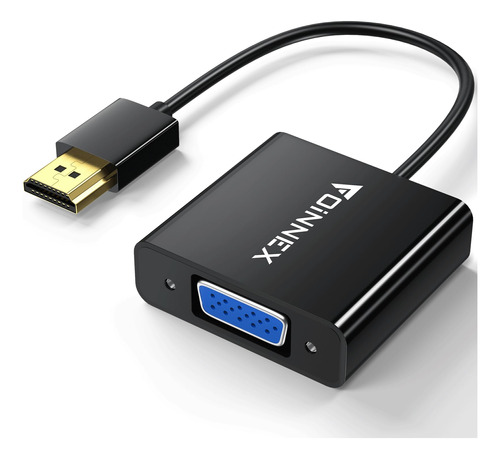 Foinnex Adaptador Hdmi A Vga, Convertidor Hdmi A Vga Macho .