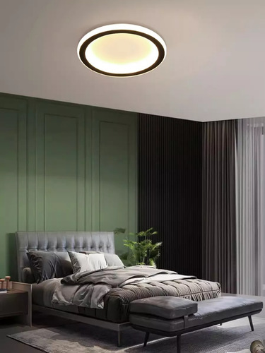 JUDENG Lámpara de Techo Moderna Regulable para Dormitorio y Sala Tricolor 25W Judeng N5472 Lámpara Techo Moderna Baño Regulable Lampara Colgante 3modos Lámparas Para Sala Interiores Decorativas