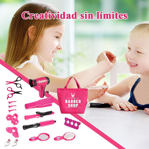 Juego De Peluquería Con Secadora, Juguetes Para Niñas