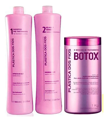 Combo Shampoo + Progresivo + Botox 1l