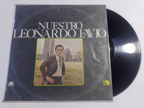 Disco Lp Leonardo Favio / Nuestro Leonardo Favio