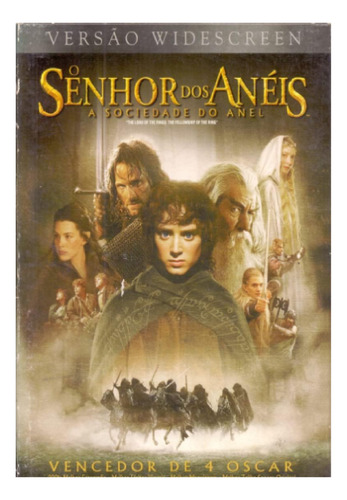 Dvd Senhor Dos Aneis A Sociedade Do Anel Original Lacrado