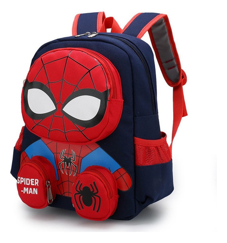 Mochila Spider-man Nueva Mochila Escolar Infantil Para Niños