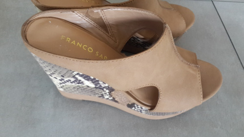 Franco Sarto Plataformas Animal Print Usa 6.5-36