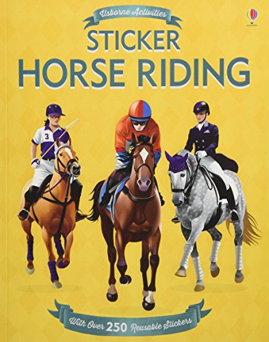 Libro Sticker Horse Riding De Melmoth, Jonathan
