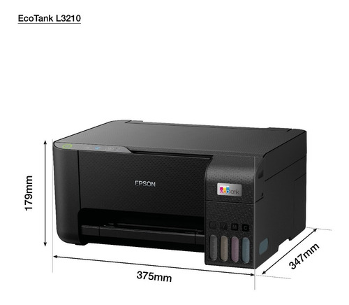 Imagen 6 de 8 de Impresora Multifuncional Epson Ecotank L 3210 Tinta Continua