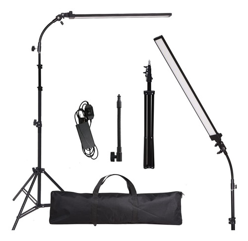 Gskaiwen Kit Iluminacion Led Para Estudio Fotografia Bolsa