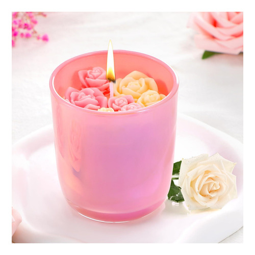Tondiamo Día Vela Perfumada Vela Rose Aromaterapia Regalo 9