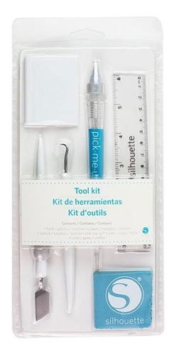 Kit Herramientas Silhouette Cameo 6 Piezas Rosado