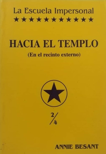 Hacia El Templo En El Recinto Externo Annie Besant  #33