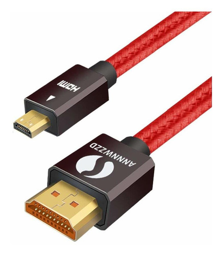 Annnwzzd Micro Hdmi A Hdmi Cable 4k 60hz Para Gopro Hero 7