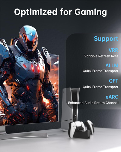 Cable Hdmi 2.1 8k 60hz Velocidad 48 Gpbs De 10 Metros