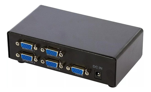 Splitter Divisor Sinal Distribuidor Video Vga 1x4  4 Portas