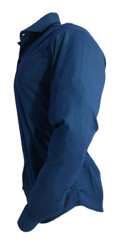 Imagen 2 de 4 de Camisa Slimfit Hombre Entallada