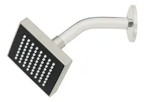 Comprar Regadera Cuadrada 4'' Acero Inoxidable Con Brazo Satín 46738