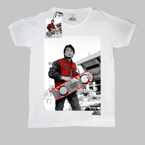 Marty Mcfly - Remera 100% Algodón-hilado 30/1