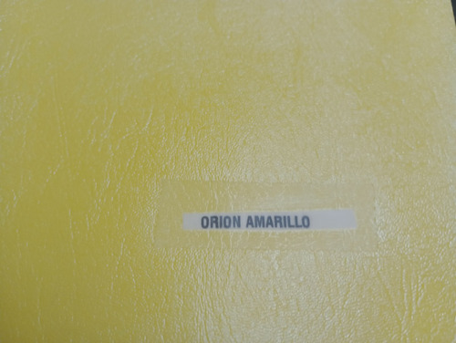 Vinipiel Automotriz Orion Amarillo