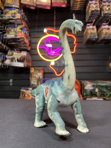 Jurassic Park 3 Re-ak A-tak Brachiosaurus Hasbro 2001 B (Usado)