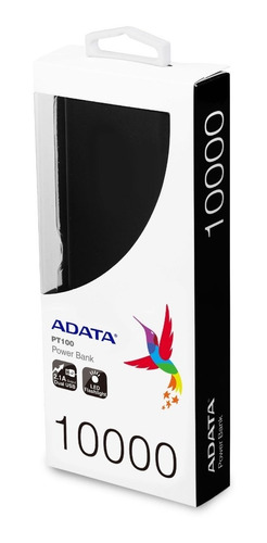 Adata Bateria Celulares Power Bank Pt100 10000 Mah