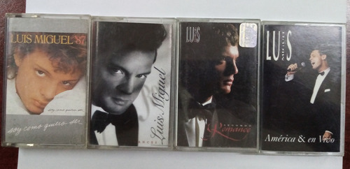 Cassettes De Luis Miguel  Romances-87-américa 