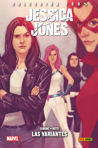 100% Marvel hc jessica jones 6. las variantes, de Phil Noto. Editorial PANINI COMICS, tapa blanda en español, 2023