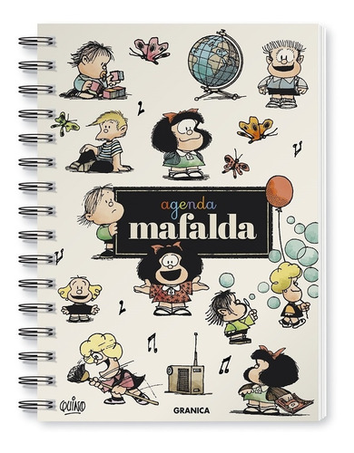 Agenda Perpetua - Mafalda - Personajes - 2dxp - Tapa Dura