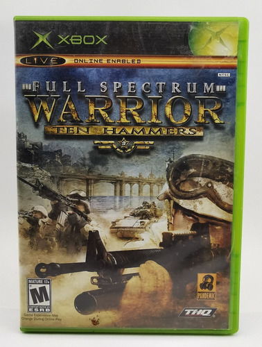 Full Spectrum Warrior Ten Hammers Xbox Clasico * R G Gallery (Usado)