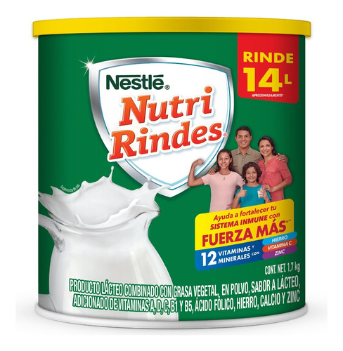 Producto Lácteo Nutri Rindes 1.7kg