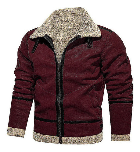 Chaqueta De Motorista Térmicos Acolchada Cálida Para Hombre