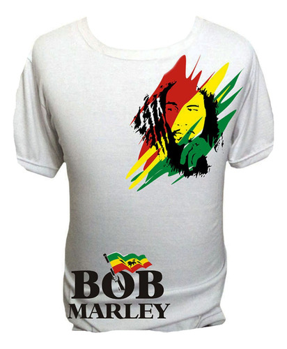 Tús Remeras Bob Marley No Woman No Cry Redemption Song