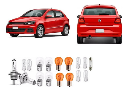 Lampada Lanterna Farol Gol Saveiro G7 G8 2017 2022 V18