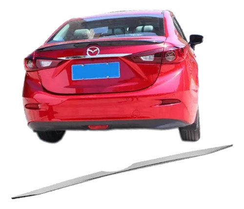 Moldura Cromo Cajuela Mazda 3 Sedan 2014-2018 Envio Gratis