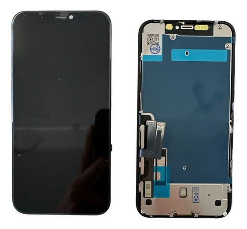 Modulo Pantalla Para iPhone 11 Calidad Metal Con Marco Negro