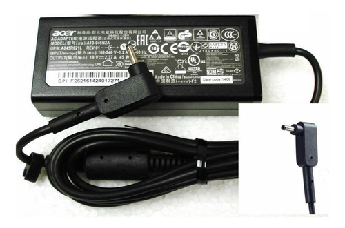 Cargador Adaptador Acer 19v 2.37a 45w 3.3mm A 1.1mm Original