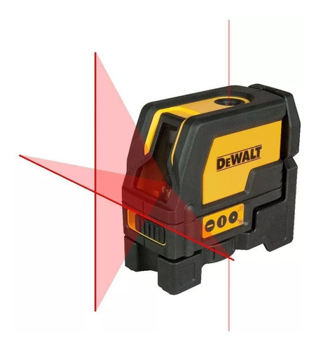 Nivel Láser Dewalt Líneas En Cruz Y Punto De Plomada