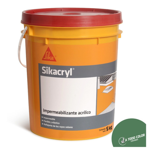 Sikacryl Impermeabilizante Acrílico Sika 5 Kgs