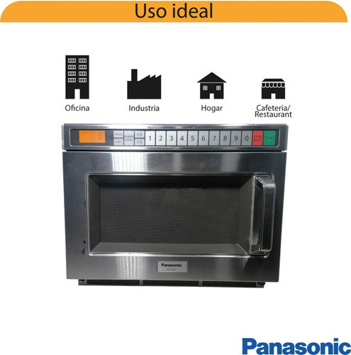 Horno Microondas Industrial Panasonic Inox. Comedor 