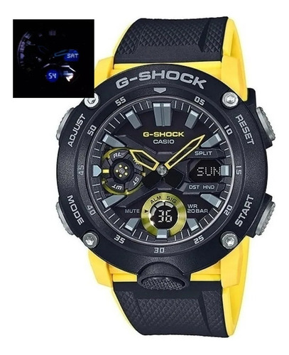 Reloj G-shock Hombre Ga-2000-1a9dr Cuarzo Boleta