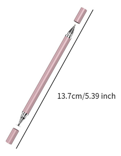 Accesorio Compacto Universal De Lápiz Capacitivo 2 En Rosa