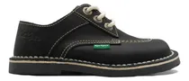 Comprar Zapatos Colegiales Kickers Cuero Cordon Clasicos 27\u002F30 Scoop