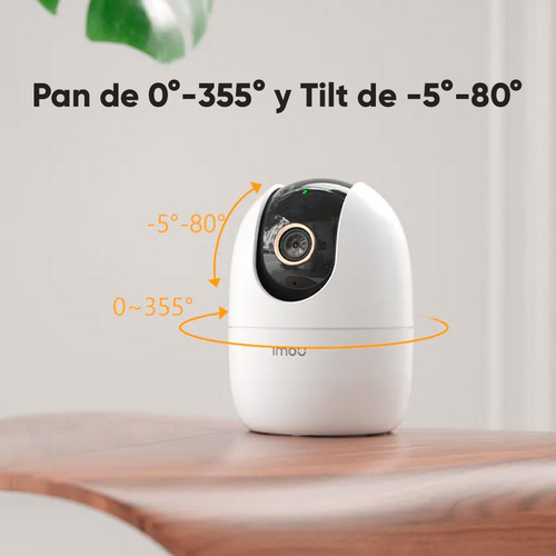 Imou & Cronos Cámara Ip 5mp Ipck2en-plus-32 Wi-fi Detección Inteligente Modo De Privacidad Con Micrófono Y Bocina Integrada Cv-1762 Sirena Personalizable Con Autotracking + Almacenamiento Microsd 32gb