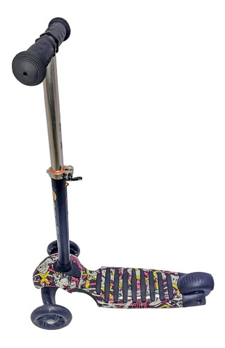 Scooter Estampado  Ruedas Silicona Manubrio 3 Niveles Altura