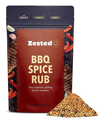 Regalos De Condimentos Bbq Spice Rub - Bolsa Xl De 6 Oz - Co