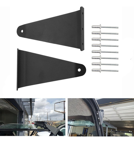 Soporte De Montaje Para Barra De Luz Polaris Ranger 570