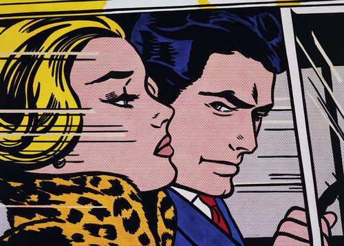Rompecabezas En El Coche Lichtenstein 1000pz Ravensburger